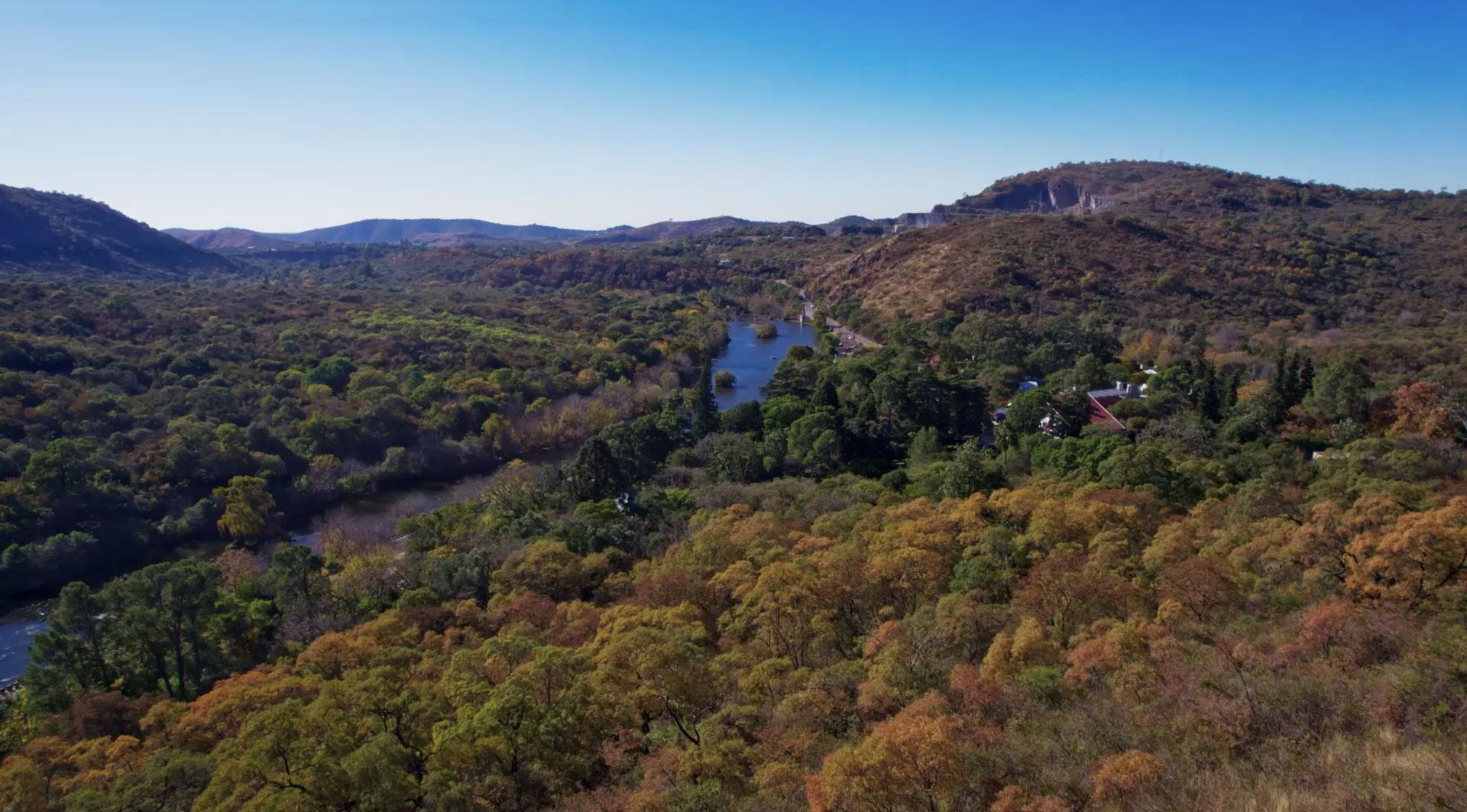 Vista panorámica de la Reserva Bamba — Diquecito